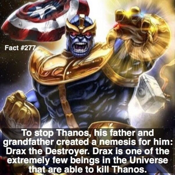 Thanos Facts… Did you know?