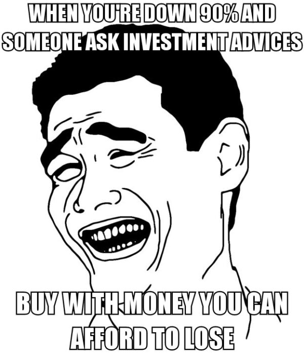 When Someone Ask You Investment Advices