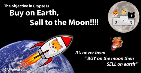 Buy, HODL and sell to the Moon!!!