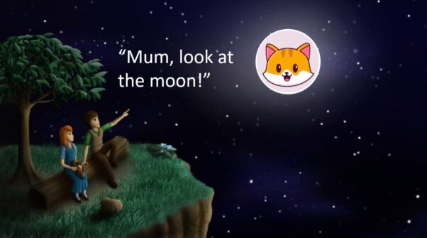 Mum, Look at the moon!