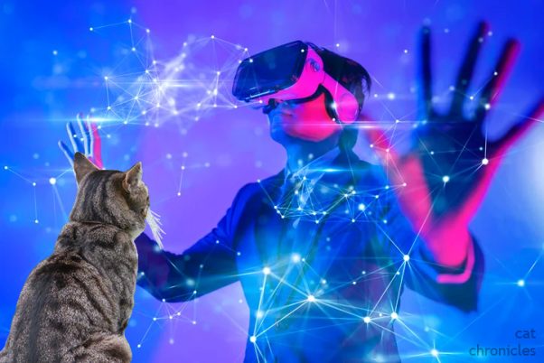 The cat in the Metaverse one