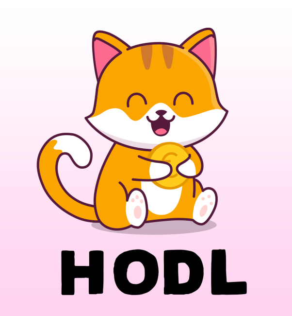 JUST HODL CATE – It's as simple as that!