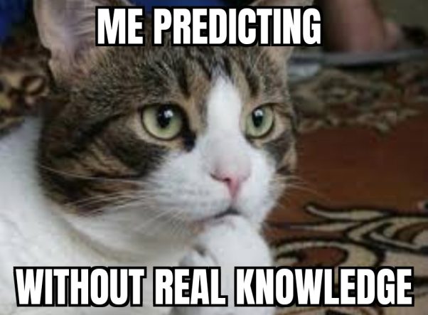 Predicting without knowledge